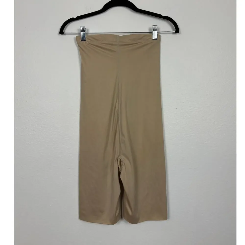 Spanx Pretty Smart High Waisted Shorts Shapewear Nude L